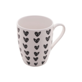 Caneca de Porcelana Cute Hearts 350ml Lyor Caneca de Porcelana Cute Hearts 350ml Lyor