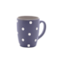 Caneca de Porcelana Dots Sortida 295ml Lyor (Indicar a Cor de preferência no ato do pedido)