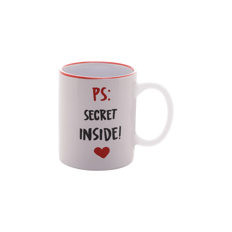 Caneca de Porcelana Secret Inside 350ml Lyor