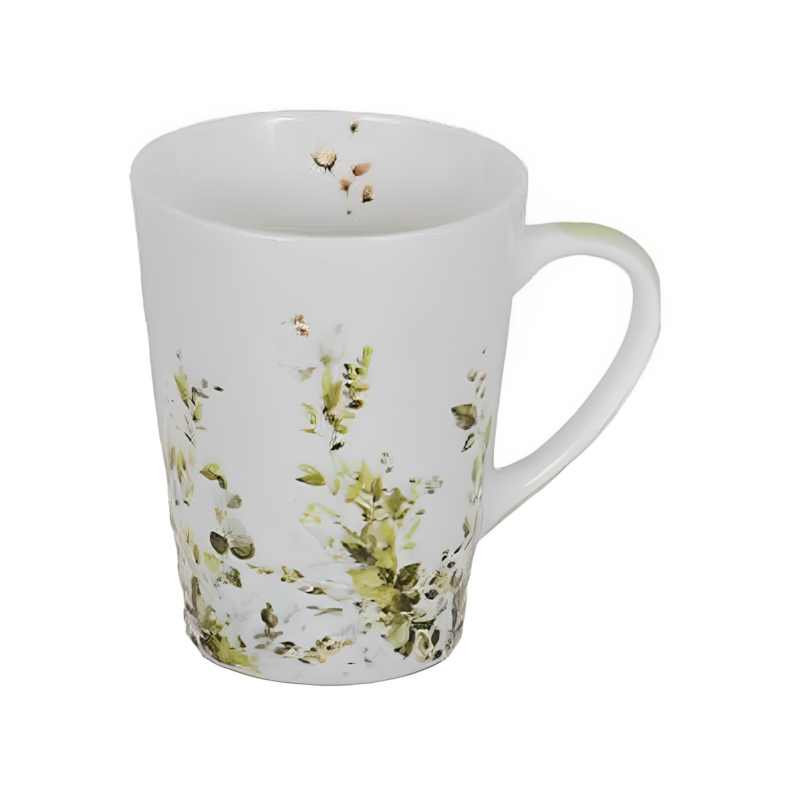 Caneca Outono 340ml Branca Brinox