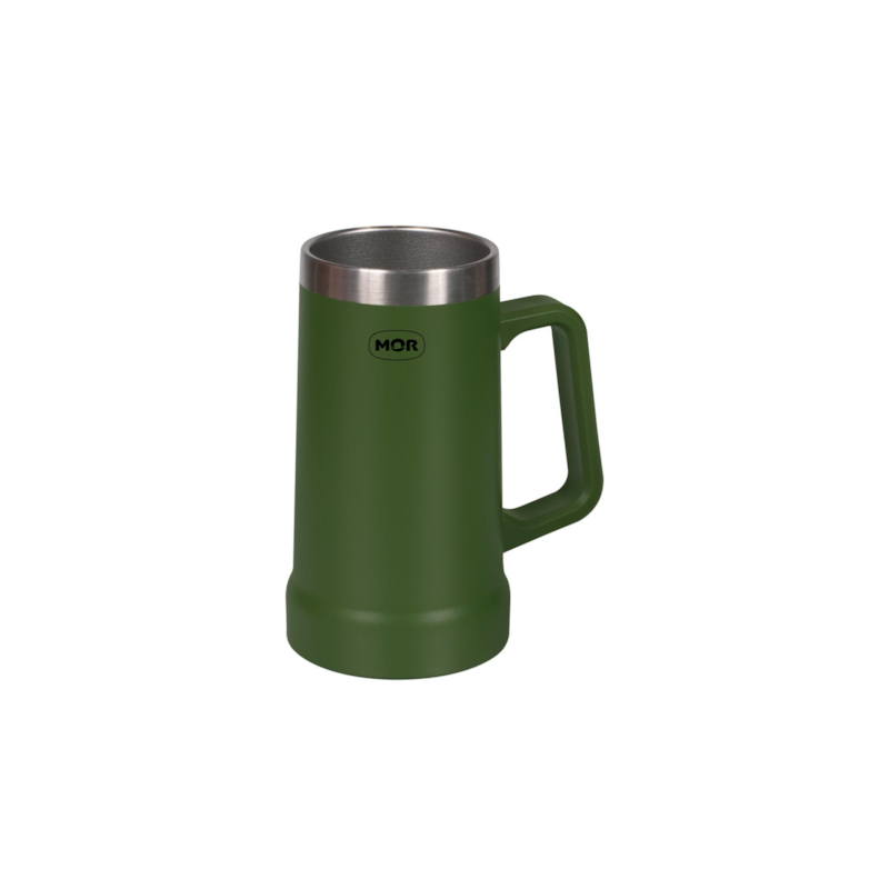 Caneca Térmica de Cerveja 500ml Verde Mor