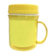 Caneca Térmica Hermética 400ML Amarela Caneca Térmica Hermética 400ML Amarela