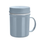 Caneca Térmica Hermética 400ml Azul Glacial Martiplast Caneca Térmica Hermética 400ml Azul Glacial Martiplast