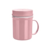 Caneca Térmica Hermética 400ml Rosa Martiplast