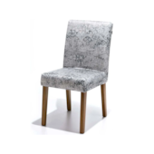 Capa Cadeira Malha Estampada Bella Janela