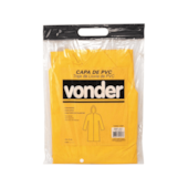 Capa de Chuva PVC Amarela 1,10m G Vonder