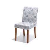 Capa para Cadeira Estampa Étnico Azul Bella Janela