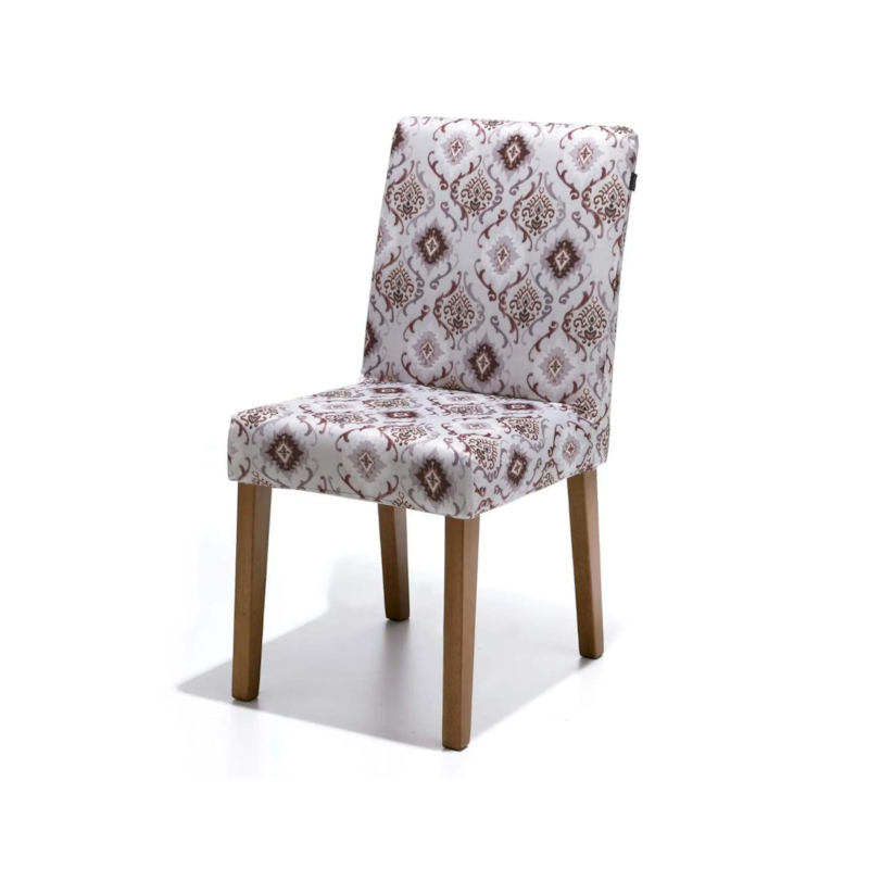 Capa para Cadeira Estampa Etnico Vermelho Bella Janela