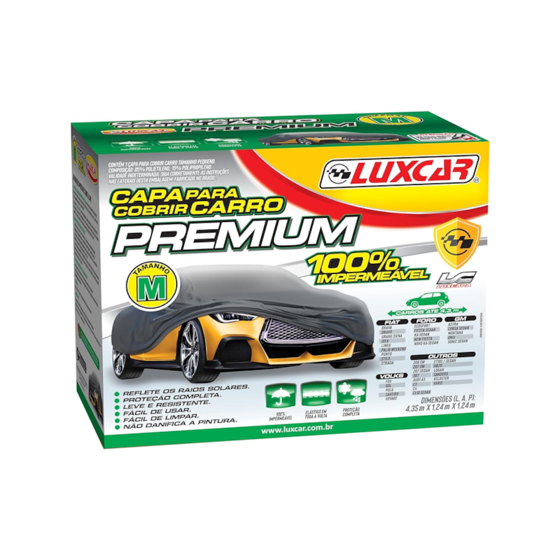 Capa para Carro Premium M Luxcar