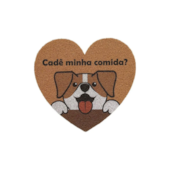 Capacho de Vinil Pet 2.0 Heart 55x60cm Kapazi Capacho de Vinil Pet 2.0 Heart 55x60cm Kapazi