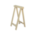 Cavalete de Pinus 80x40cm Artefato DiCarlo