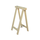 Cavalete de Pinus 90x30cm Artefato DiCarlo