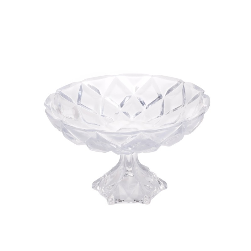 Centro de Mesa Cristal Diamond 32,5x19,5cm Lyor