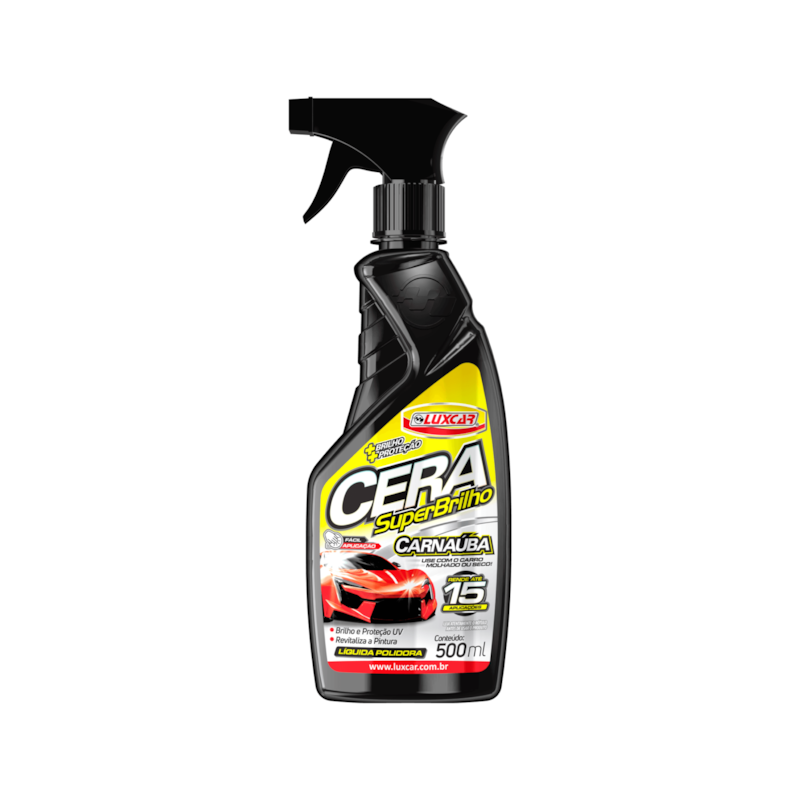 Cera Líquida Super Brillho 500ml Luxcar