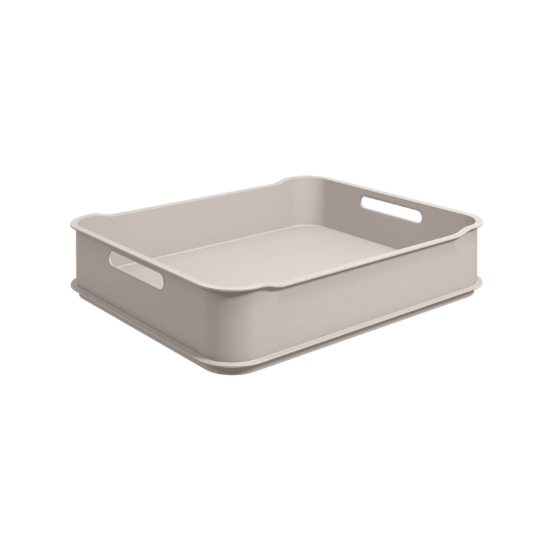 Cesta Organizadora Fit Maxi Warm Gray Coza