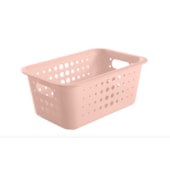  Cesta Organizadora Media Rosa Ou