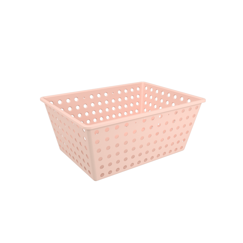 Cesta Organizadora One Maxi Rosa Blush Coza