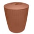 Cesto de Lixo Groove Terracota  Martiplast