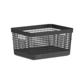 Cesto Organizador Grid 8L Preto Ou Cesto Organizador Grid 8L Preto Ou