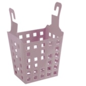 Cesto para Prendedor de Roupas Rose Astra