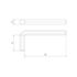 Chave Hexagonal 2mm Tramontina