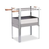 Churrasqueira Barbecue Inox Média 4012 Pop Churrasqueira Barbecue Inox Média 4012 Pop