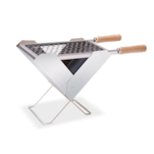 Churrasqueira Barbecue Inox Pequena 4029 Pop Churrasqueira Barbecue Inox Pequena 4029 Pop