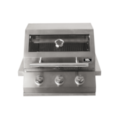 Churrasqueira Inox Gás de Embutir 3 Bocas Mimo Style