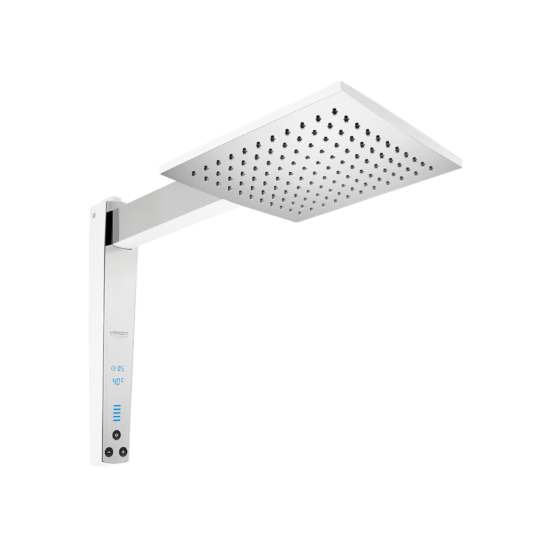 Chuveiro Acqua Century Digital Branco e Cromado 6800W Lorenzetti