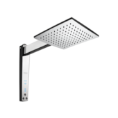 Chuveiro Acqua Century Digital Preto e Cromado 6800W Lorenzetti
