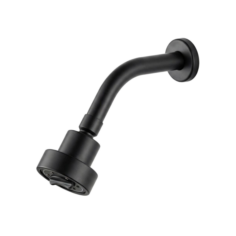 Chuveiro Articulado Redondo Black 68mm Qualiz