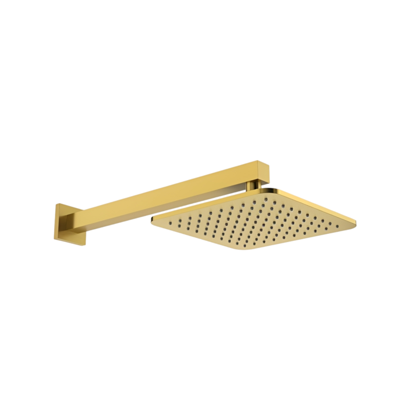 Chuveiro DOM Dourado Escovado 1993 Perflex