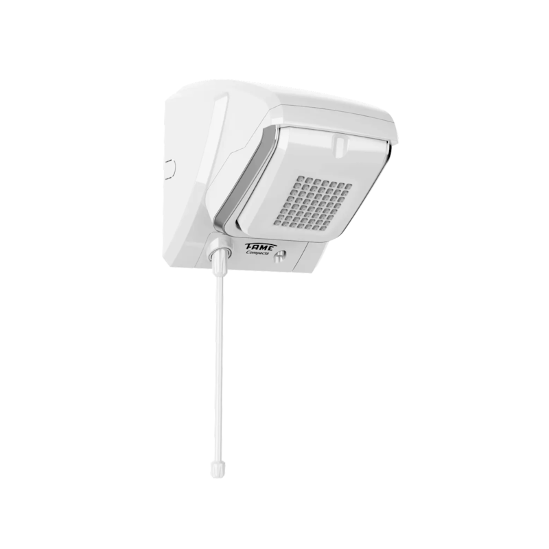 Chuveiro Ducha Compacta Branco Cromado 6500W Fame