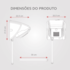 Chuveiro Ducha Compacta Preta 6500W Fame