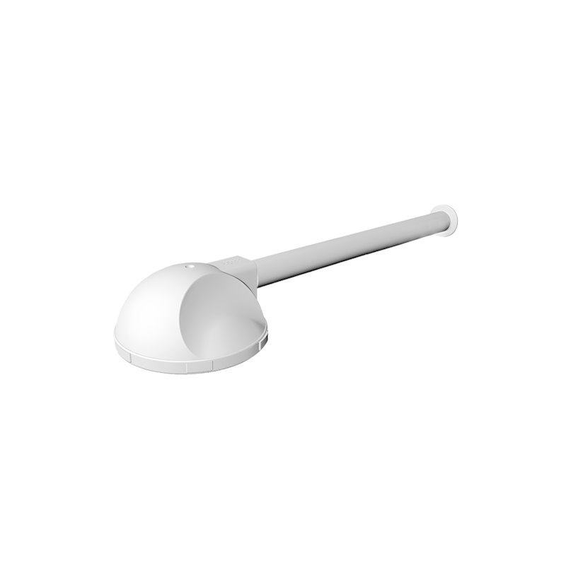 Chuveiro Plástico 4" com Registro Branco Duda