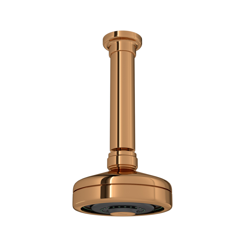 Chuveiro Teto com Tubo Acqua Plus Red Gold 1990.GL.TET.RD Deca