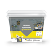 Cimento Queimado Cinza 4.5Kg Quartzolit