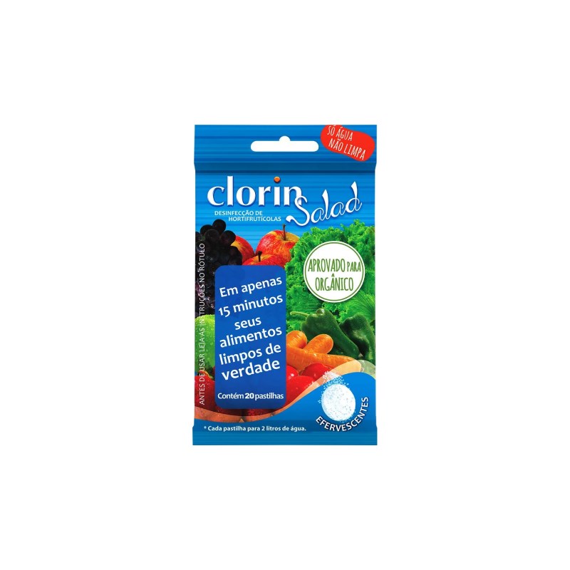 Clorin Salad para Higienização de Alimentos 