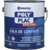 Cola Contato Polyplac 2.8kg Pulvitec