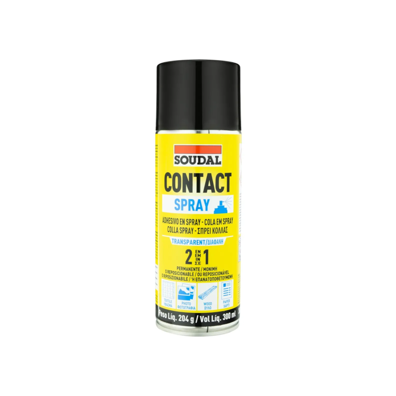Cola Contato Spray 300ml Soudal
