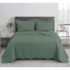 Colcha Bullet Casal 220x240cm Verde Camesa