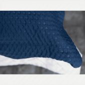 Colcha Bullet Solteiro 160x230cm Marinho Camesa