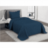 Colcha Bullet Solteiro 160x230cm Marinho Camesa