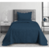 Colcha Bullet Solteiro 160x230cm Marinho Camesa