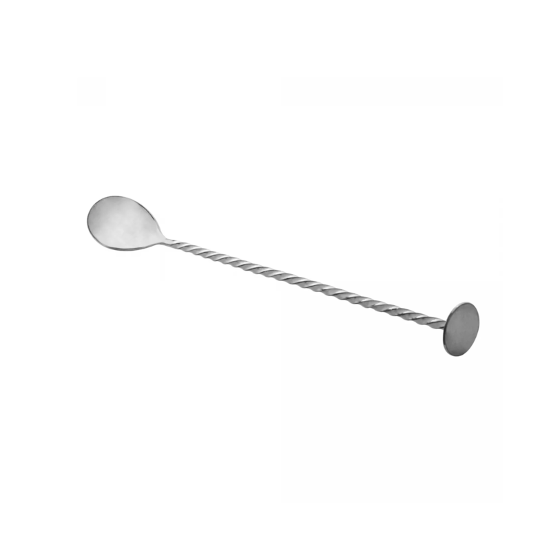 Colher Bailarina de Aço Inox Tress Prateado 26cm Lyor