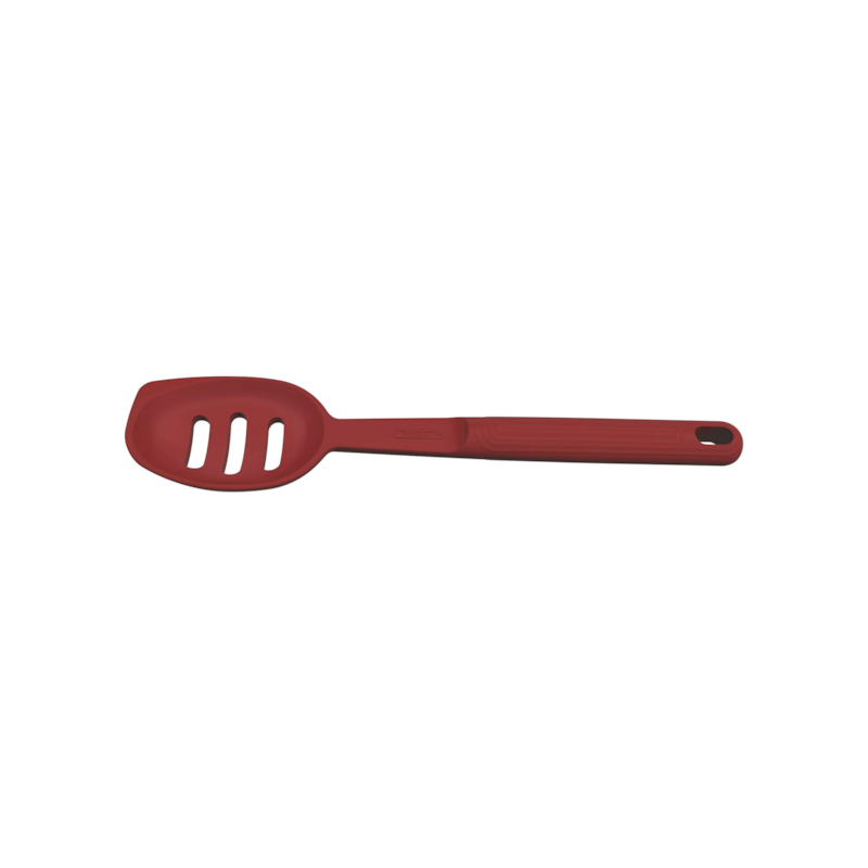 Colher para Servir Vazada Silicone Vermelha Tramontina