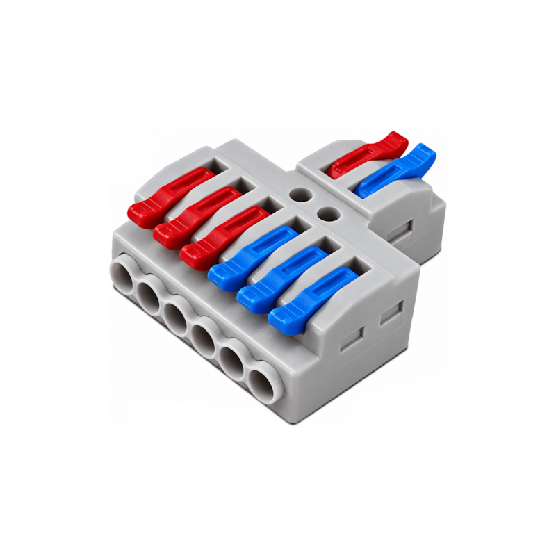 Conector de Derivação 2:6 32A 1,5mm a 4mm InterNEED