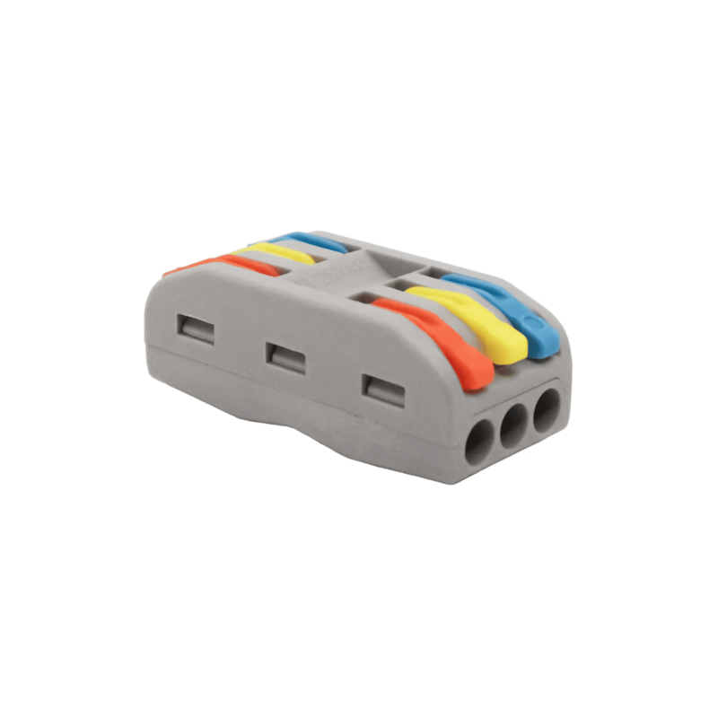 Conector de Emenda Alavanca 0,75-2,5mm 3P InterNEED