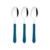 CONJ COLHERES INOX LEME 3PC AZUL TRAMONTINA