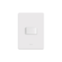 Conjunto 1 Interruptor Simples 10A com Placa Branca Simon